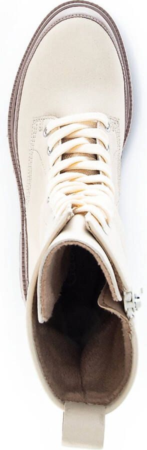 Gabor Veterschoenen Hoog Veterschoenen Hoog gebroken wit