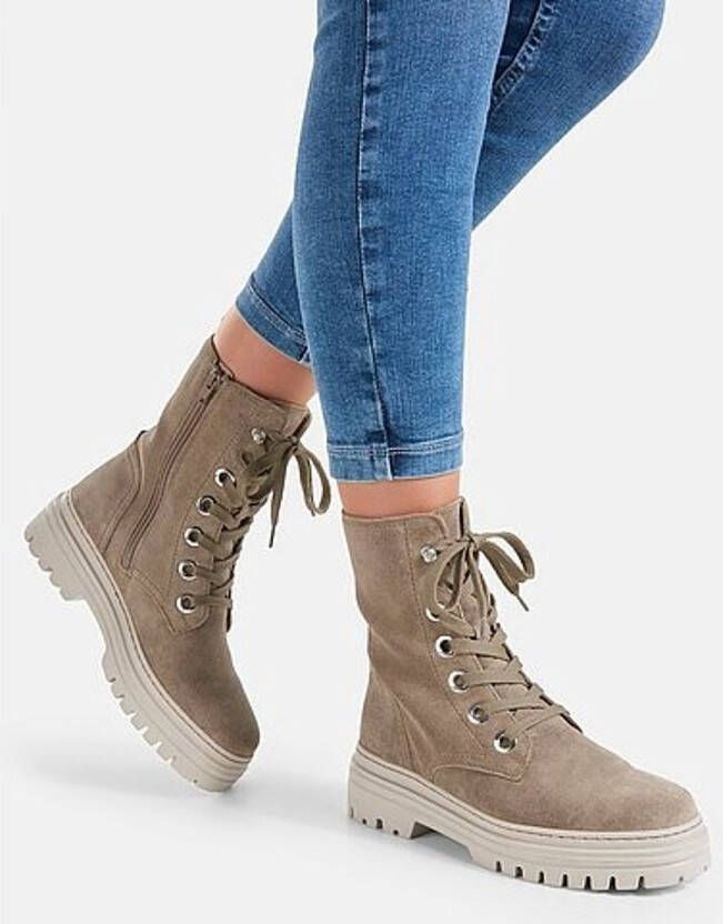 Gabor Veterschoenen Hoog Veterschoenen Hoog taupe - Foto 8