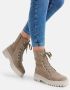 Gabor Veterschoenen Hoog Veterschoenen Hoog taupe - Thumbnail 8