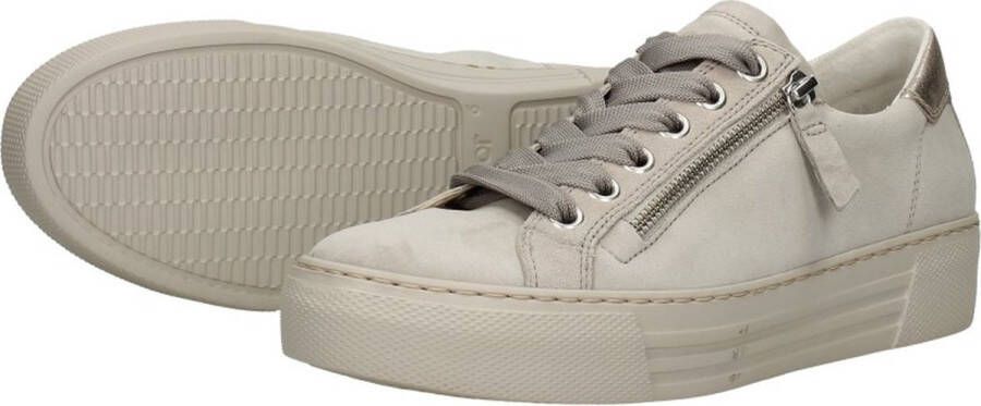Gabor Veterschoenen Laag Veterschoenen Laag beige