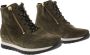 Gabor Vrouwen Suède Lage sneakers Damesschoenen 76.455 Groen - Thumbnail 8