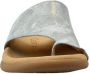 Gabor 23.700-66 Caruso Metallic Aquamari-slipper -slipper voetbed - Thumbnail 4