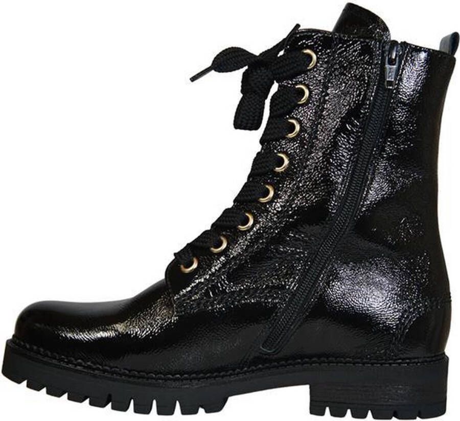 Gabor Zwarte Veterboots