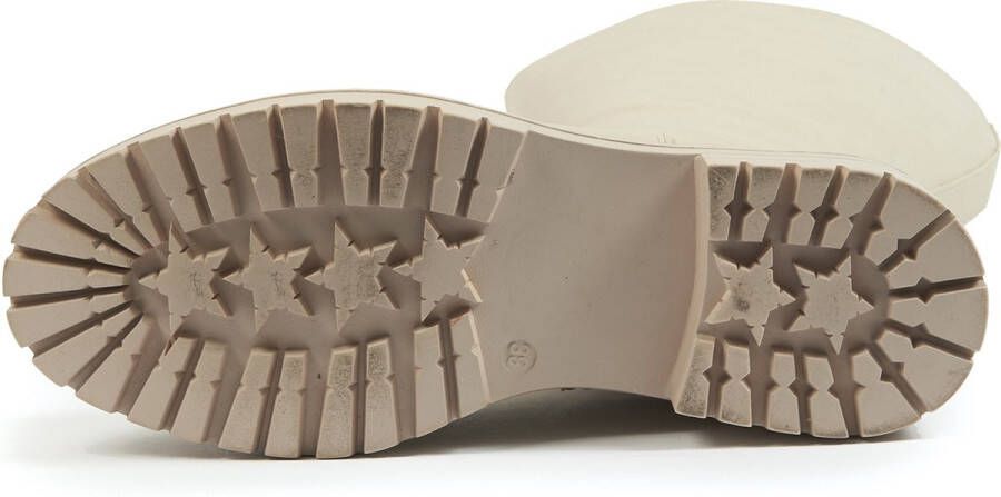 Gabylou Laarzen voor brede kuiten XL Model Emilie Beige
