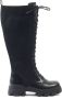 Gabylou XL laarzen voor brede kuiten Model Margot. Black - Thumbnail 2