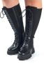 Gabylou XL laarzen voor brede kuiten Model Margot. Black - Thumbnail 6