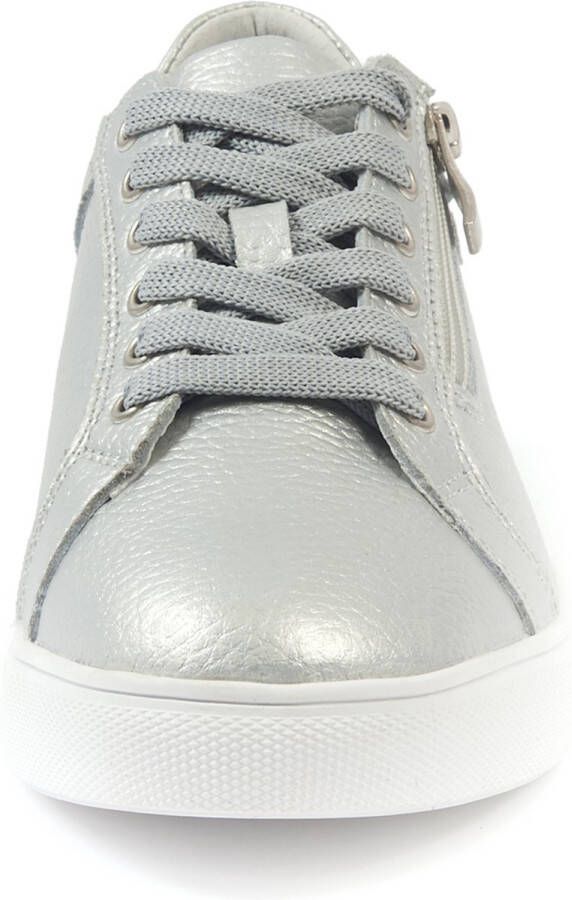 Gabylou Comfort lederen sneakers Grote voeten Gaelle model Silver - Foto 10
