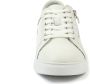 Gabylou Comfort lederen sneakers Grote voeten Gaelle model Silver - Thumbnail 4