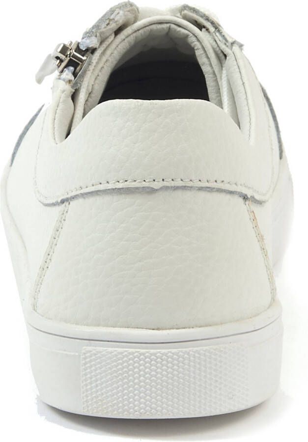 Gabylou Comfort lederen sneakers Grote voeten Gaelle model Silver - Foto 6