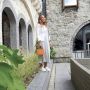 Gabylou Comfort lederen sneakers Grote voeten Gaelle model Silver - Thumbnail 7