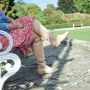 Gabylou XL laarzen voor brede kuiten Model Colette. Lt Beige - Thumbnail 8
