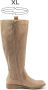 Gabylou XL laarzen voor brede kuiten Model Colette. Lt Beige - Thumbnail 7