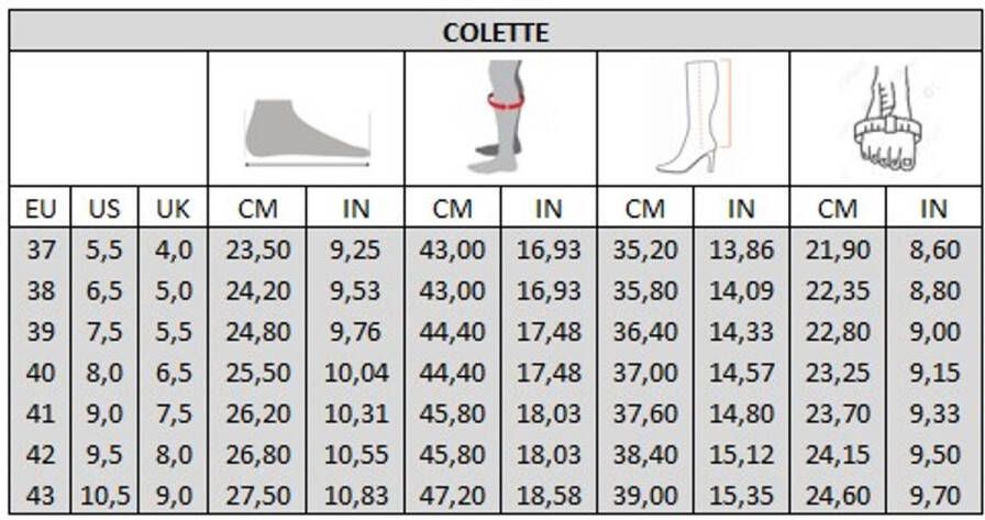 Gabylou XL laarzen voor brede kuiten Model Colette Lt Grey