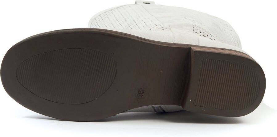 Gabylou XL laarzen voor brede kuiten Model Colette Lt Grey