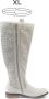 Gabylou XL laarzen voor brede kuiten Model Colette. Lt Beige - Thumbnail 6