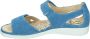 Ganter 200142~~~~~~~~~~~~~~~~~~~~~~~~ Dames slippers Blauw - Thumbnail 2