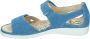 Ganter 200142 Volwassenen Dames slippers Blauw - Thumbnail 2