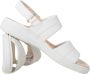 Ganter 200521 Volwassenen Dames slippers Wit beige - Thumbnail 2