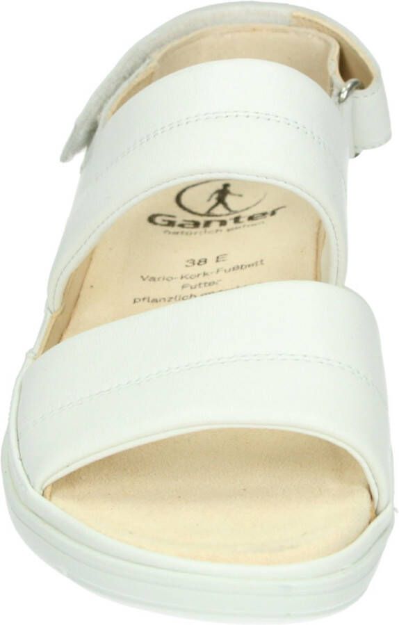 Ganter 200521 Volwassenen Dames slippers Wit beige