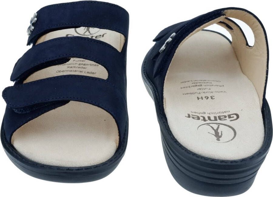 Ganter 205802 Volwassenen Dames slippers Blauw