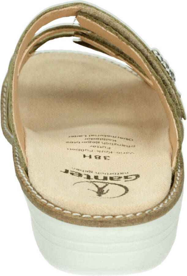 Ganter 205802~~~~~~~~~~~~~~~~~~~~~~~~ Dames slippers Groen - Foto 3