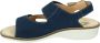 Ganter 205848~~~~~~~~~~~~~~~~~~~~~~~~ Sandalen met hakDames Sandalen Blauw - Thumbnail 2