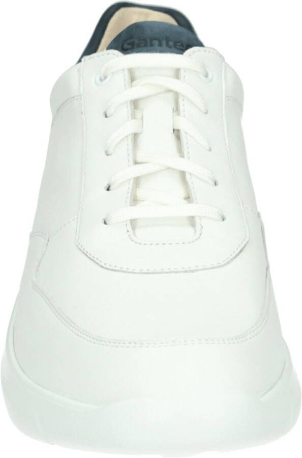 Ganter 251721 Volwassenen Lage sneakersVrije tijdsschoenen Wit beige