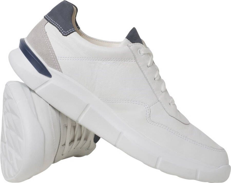 Ganter 251721~~~~~~~~~~~~~~~~~~~~~~~~ Lage sneakersVrije tijdsschoenenHeren sneakers Wit beige - Foto 8