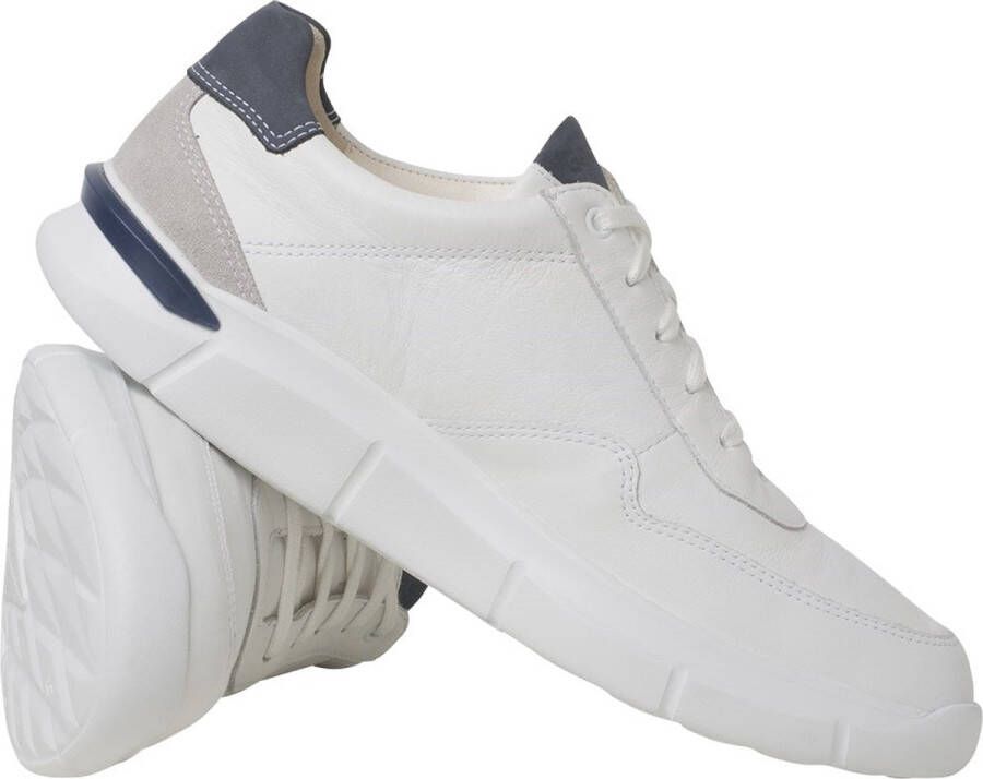 Ganter 251721 Volwassenen Lage sneakersVrije tijdsschoenen Wit beige