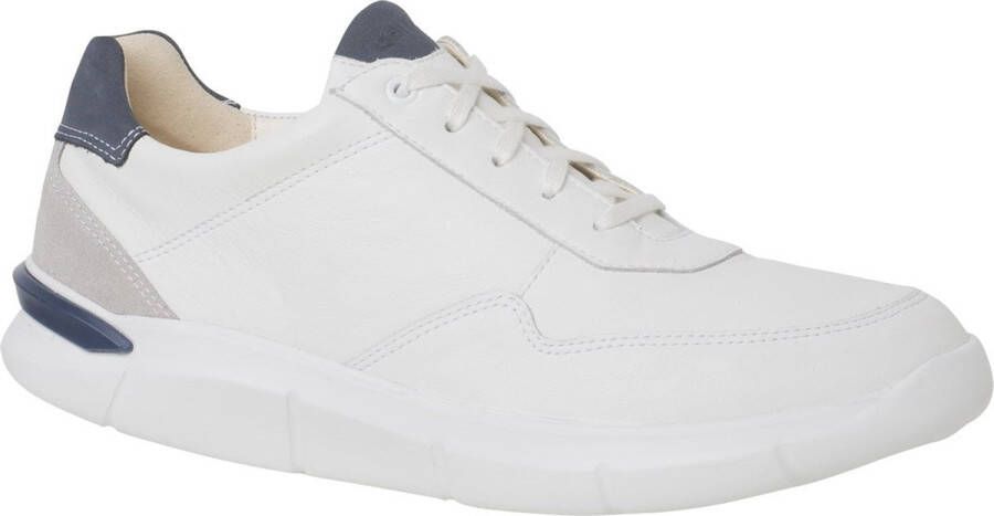 Ganter 251721 Volwassenen Lage sneakersVrije tijdsschoenen Wit beige