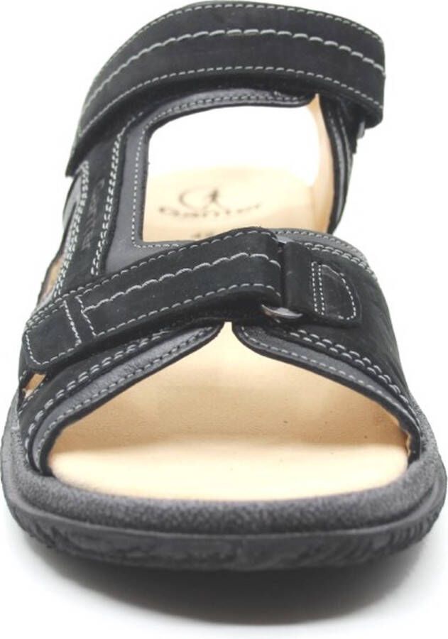 Ganter 257128 Volwassenen Heren sandalen Zwart