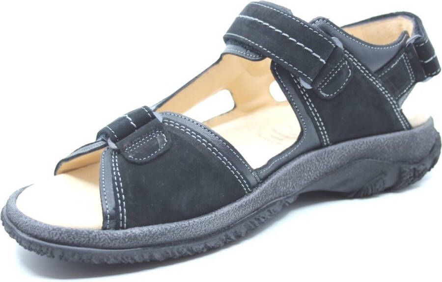Ganter 257128 Volwassenen Heren sandalen Zwart