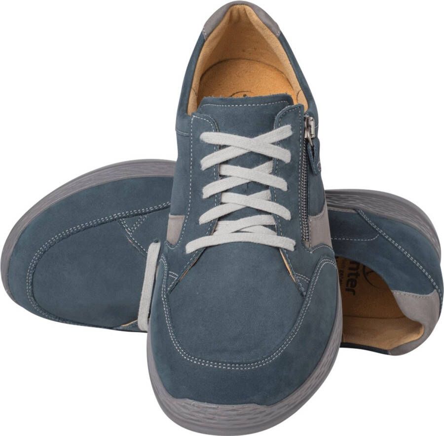 Ganter 259848~~~~~~~~~~~~~~~~~~~~~~~~ Vrije tijdsschoenenHeren veterschoenHeren sneakersCasual Blauw - Foto 4