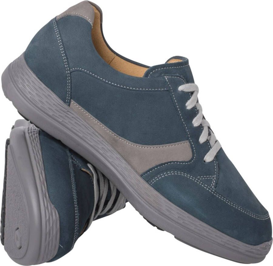 Ganter 259848~~~~~~~~~~~~~~~~~~~~~~~~ Vrije tijdsschoenenHeren veterschoenHeren sneakersCasual Blauw - Foto 6