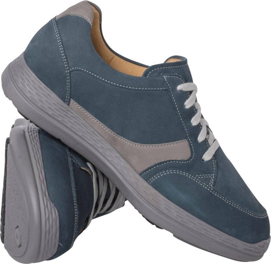 Ganter 259848 Volwassenen Heren sneakersHeren veterschoenVrije tijdsschoenen Blauw - Foto 6