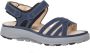 Ganter Geva G dames sandaal blauw - Thumbnail 4