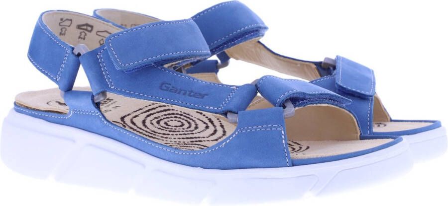 Ganter Halina dames sandaal blauw - Foto 2