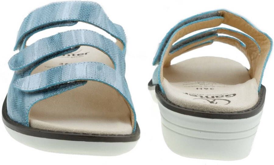 Ganter Hera dames sandaal blauw