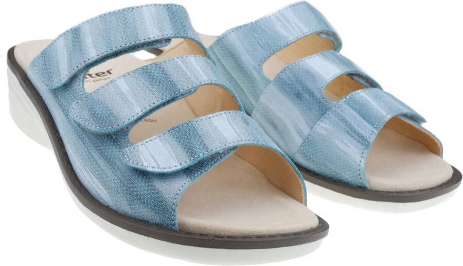 Ganter Hera dames sandaal blauw