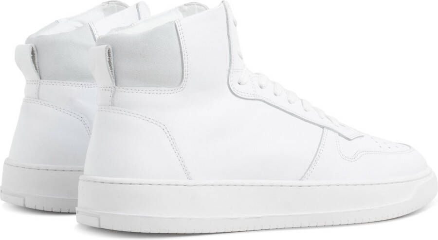 GARMENT PROJECT Legacy Mid Wit Leer Heren Sneaker GP2371