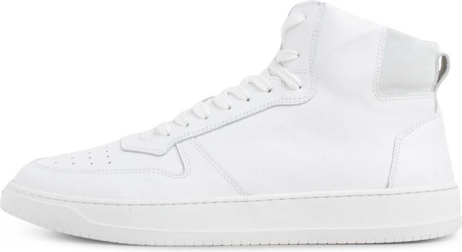 GARMENT PROJECT Legacy Mid Wit Leer Heren Sneaker GP2371