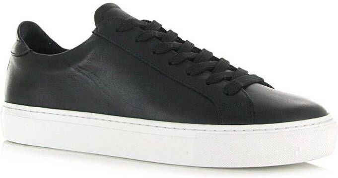 GAR T PROJECT Type Black Leather Sneaker GP1772 - Foto 3
