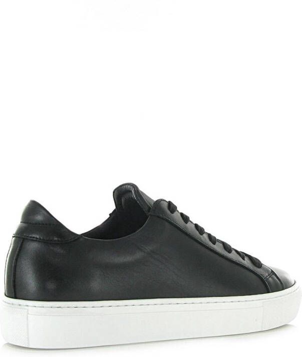 GAR T PROJECT Type Black Leather Sneaker GP1772 - Foto 4
