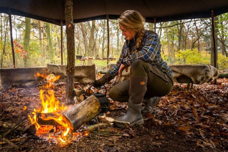 Gateway 1 Gateway1 Woodwalker Lady Donker Bruin 17 4mm Dames Outdoorlaarzen