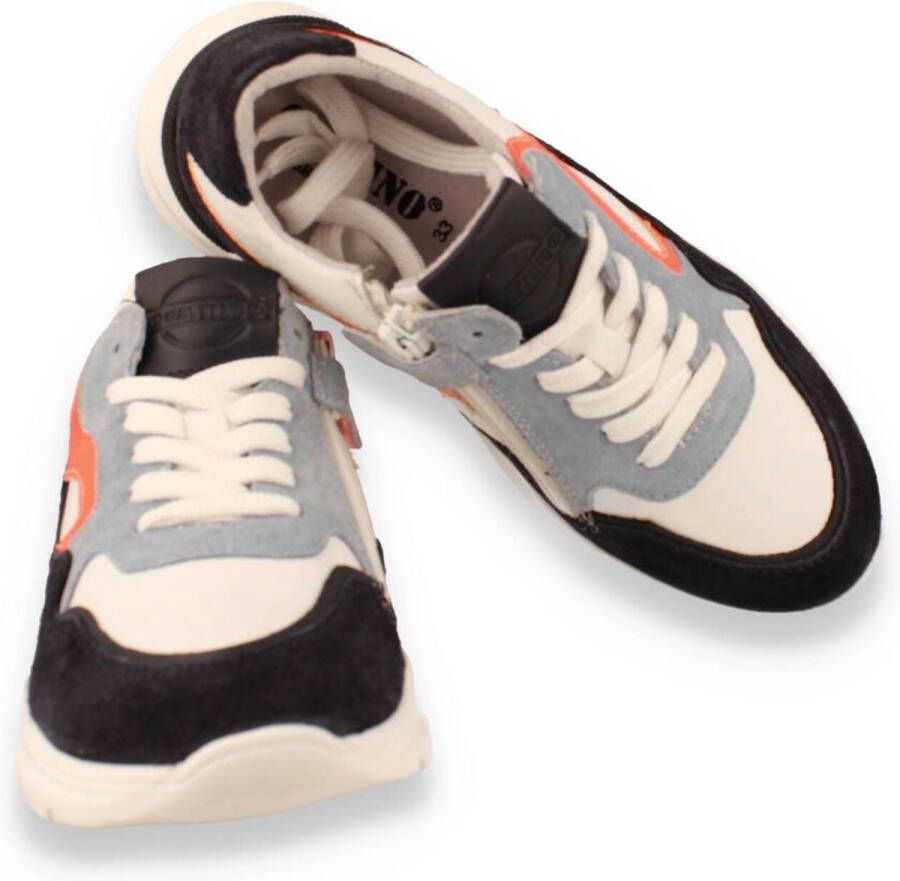 Gattino jongens Sneaker Wit Blauw WIT - Foto 3