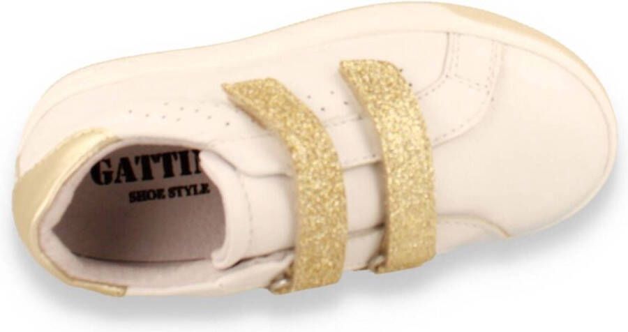 Gattino Meisjes Sneaker Wit Glitter WIT - Foto 3