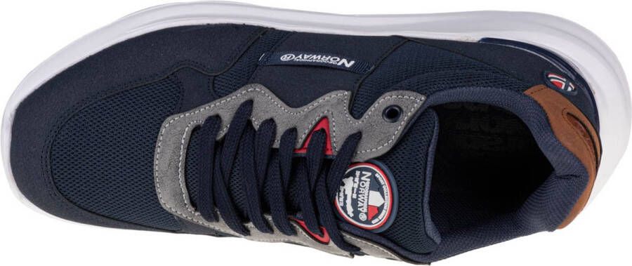 Geographical Norway Shoes GNM19025-12 Mannen Marineblauw Sneakers - Foto 4