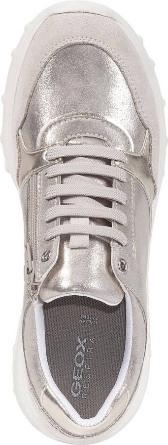 GEOX D ALLENIEE vrouwen Sneakers taupe goud