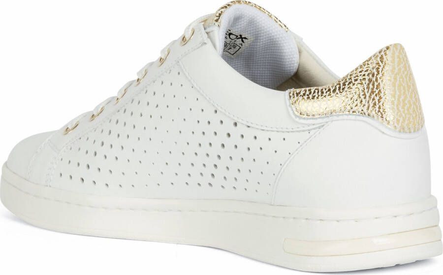 GEOX D JAYSEN vrouwen Sneakers wit goud