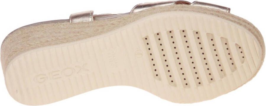 GEOX PONZA DAMES Sandalen LICHT GOUD - Foto 4